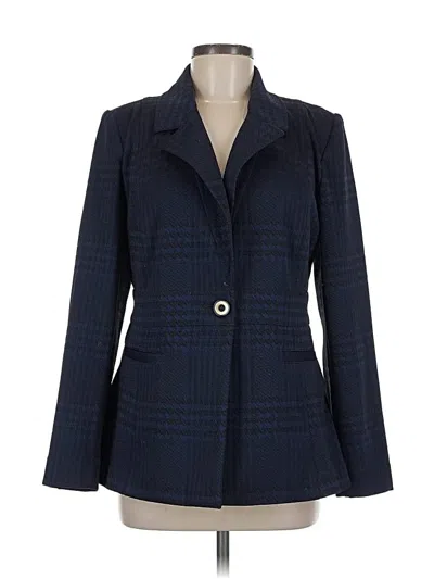 Pre-owned Cabi Blazer Jacket In Blue