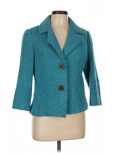 Pre-owned Cabi Blazer Jacket In Blue