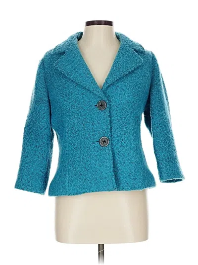 Pre-owned Cabi Blazer Jacket In Blue