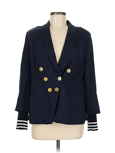 Pre-owned Cabi Blazer Jacket In Blue
