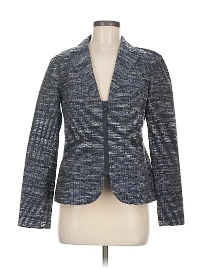 Pre-owned Cabi Blazer Jacket In Blue