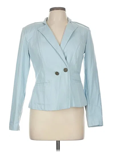 Pre-owned Cabi Blazer Jacket In Blue