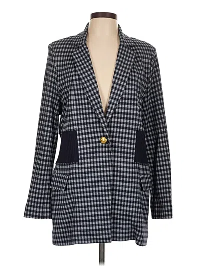 Pre-owned Cabi Blazer Jacket In Blue