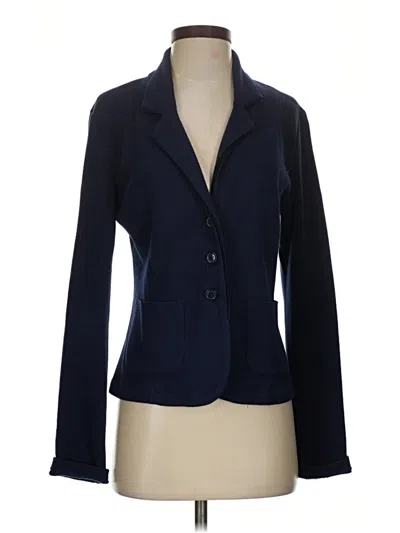 Pre-owned Cabi Blazer Jacket In Blue