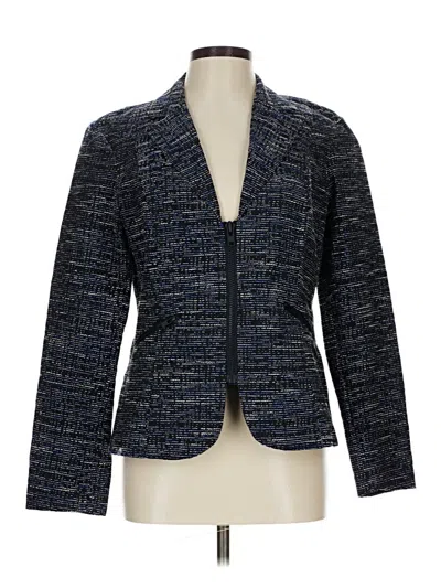 Pre-owned Cabi Blazer Jacket In Blue