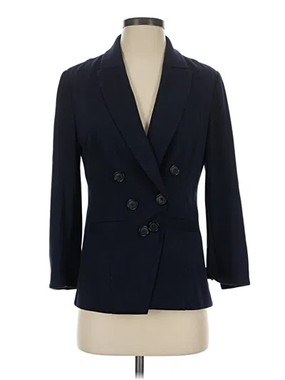 Pre-owned Cabi Blazer Jacket In Blue