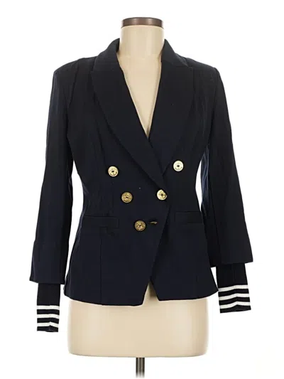 Pre-owned Cabi Blazer Jacket In Blue