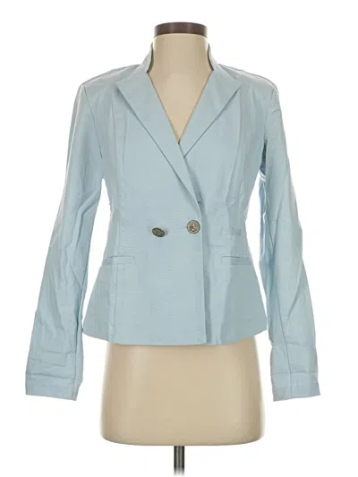 Pre-owned Cabi Blazer Jacket In Blue