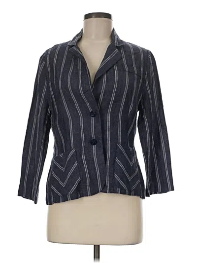 Pre-owned Cabi Blazer Jacket In Blue