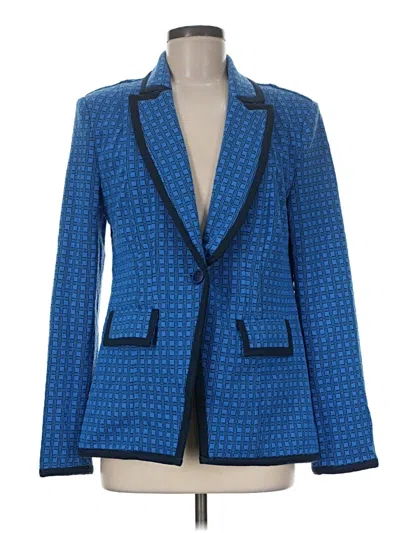 Pre-owned Cabi Blazer Jacket In Blue