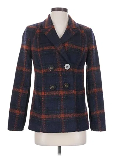 Pre-owned Cabi Blazer Jacket In Blue
