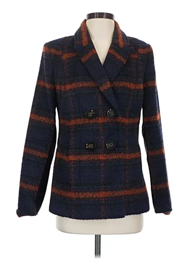 Pre-owned Cabi Blazer Jacket In Blue