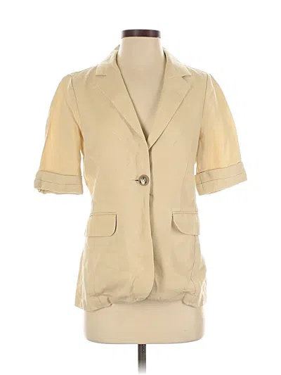 Pre-owned Cabi Blazer Jacket In Brown