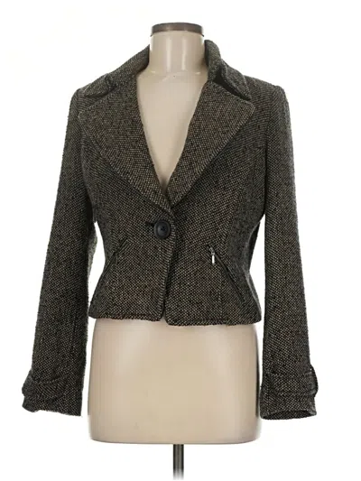 Pre-owned Cabi Blazer Jacket In Brown