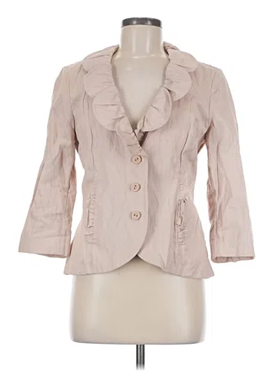 Pre-owned Cabi Blazer Jacket In Brown