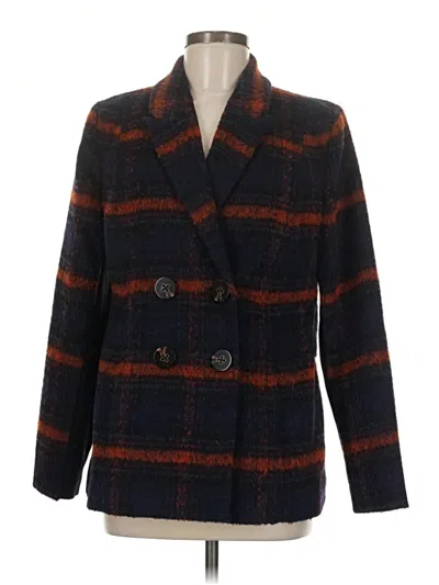 Pre-owned Cabi Blazer Jacket In Brown