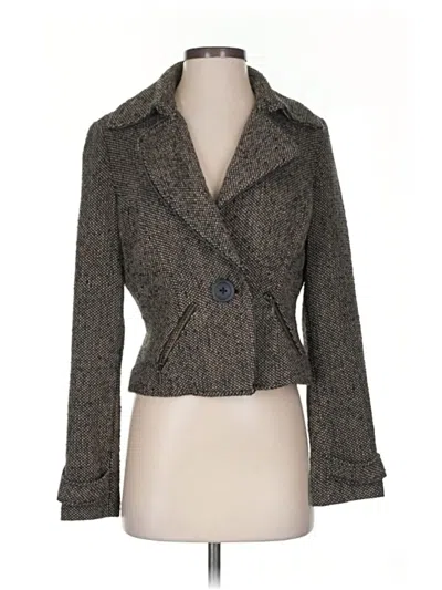 Pre-owned Cabi Blazer Jacket In Brown