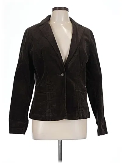 Pre-owned Cabi Blazer Jacket In Brown