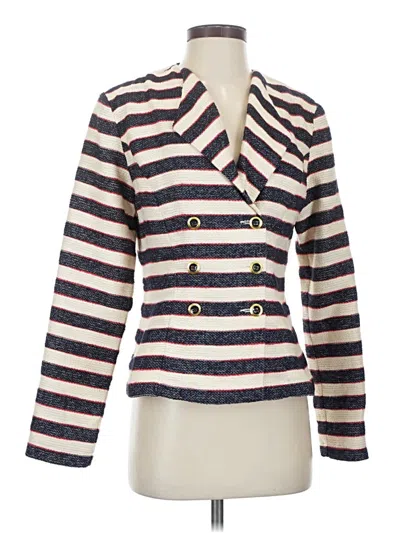 Pre-owned Cabi Blazer Jacket In Gold