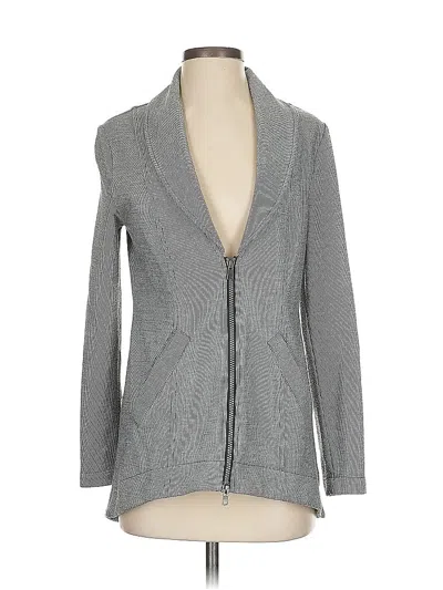 Pre-owned Cabi Blazer Jacket In Gray