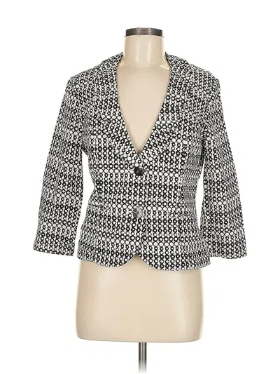 Pre-owned Cabi Blazer Jacket In Gray