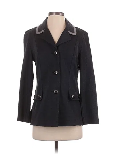 Pre-owned Cabi Blazer Jacket In Gray