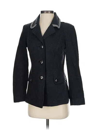 Pre-owned Cabi Blazer Jacket In Gray