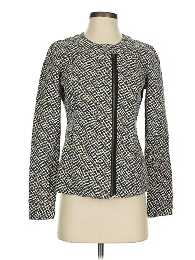 Pre-owned Cabi Blazer Jacket In Gray