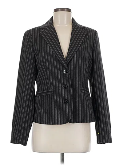 Pre-owned Cabi Blazer Jacket In Gray