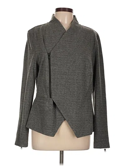 Pre-owned Cabi Blazer Jacket In Gray
