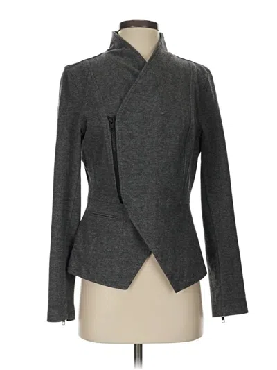 Pre-owned Cabi Blazer Jacket In Gray