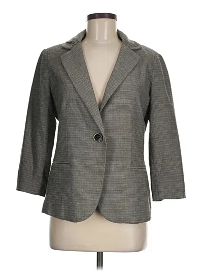 Pre-owned Cabi Blazer Jacket In Gray