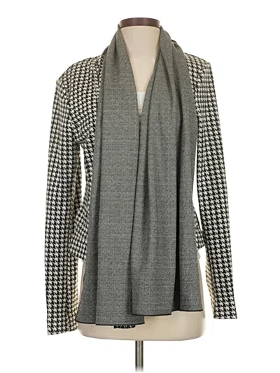 Pre-owned Cabi Blazer Jacket In Gray