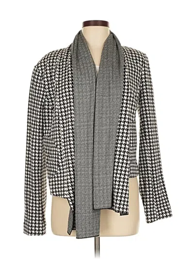 Pre-owned Cabi Blazer Jacket In Gray