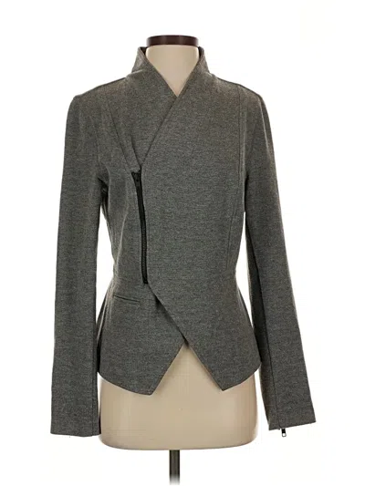Pre-owned Cabi Blazer Jacket In Gray