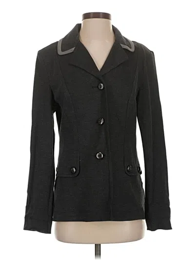 Pre-owned Cabi Blazer Jacket In Gray