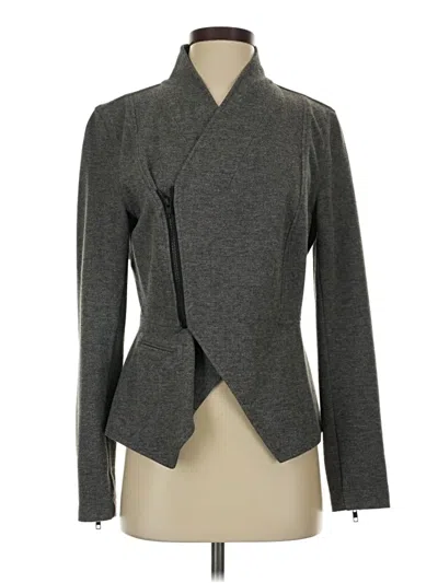 Pre-owned Cabi Blazer Jacket In Gray