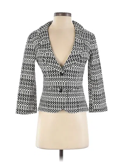 Pre-owned Cabi Blazer Jacket In Gray