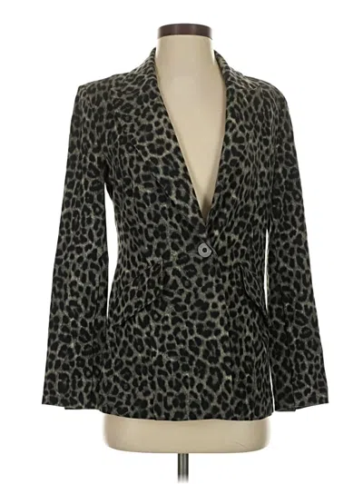 Pre-owned Cabi Blazer Jacket In Gray
