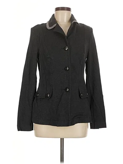 Pre-owned Cabi Blazer Jacket In Gray