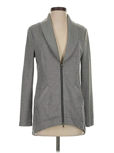 Pre-owned Cabi Blazer Jacket In Gray