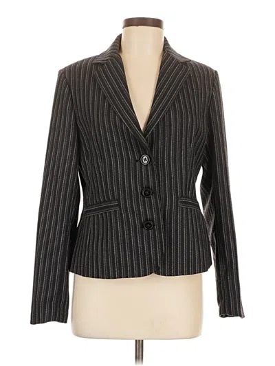 Pre-owned Cabi Blazer Jacket In Gray