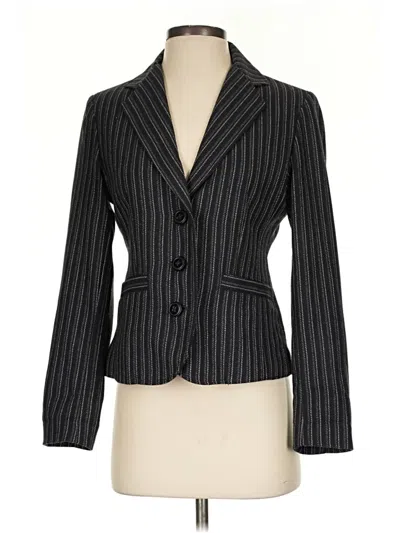Pre-owned Cabi Blazer Jacket In Gray
