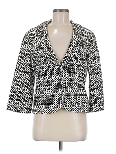Pre-owned Cabi Blazer Jacket In Gray