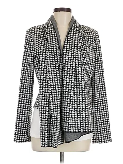 Pre-owned Cabi Blazer Jacket In Gray