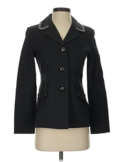 Pre-owned Cabi Blazer Jacket In Gray