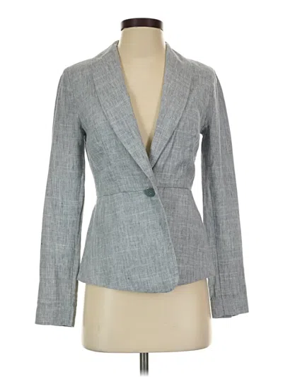 Pre-owned Cabi Blazer Jacket In Gray