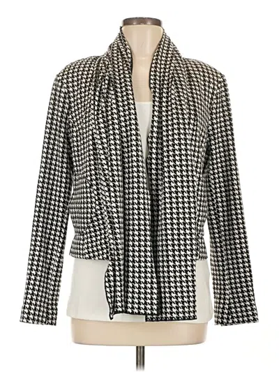 Pre-owned Cabi Blazer Jacket In Gray