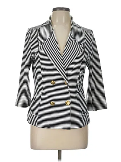 Pre-owned Cabi Blazer Jacket In Gray