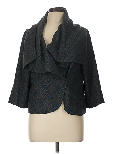 Pre-owned Cabi Blazer Jacket In Gray